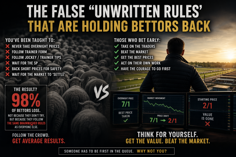 The False “Unwritten Rules” That Are Holding Bettors Back